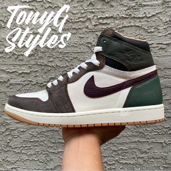 🍂NEW🍃 CUSTOM AIR JORDAN 1 RETRO HI - Picture 2 of 16